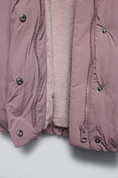 WATER REPELLENT WRAP PUFFER JACKET