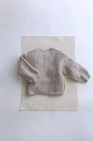 WOOL BLEND KNIT SWEATER - TIMELESZ