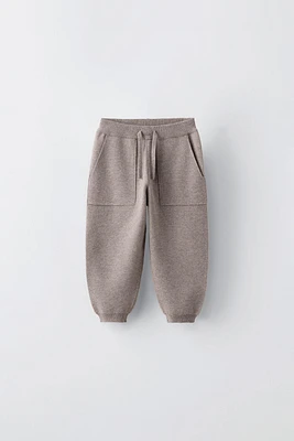 POCKETS KNIT JOGGERS