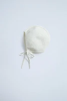 100% CASHMERE BONNET