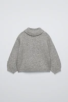 KNIT TURTLENECK SWEATER