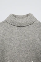 KNIT TURTLENECK SWEATER