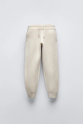 KNIT JOGGER PANTS