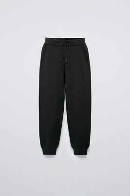 KNIT JOGGER PANTS