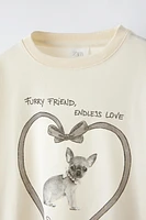 DOG PRINT T-SHIRT