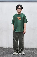 GARMENT DYED CARGO PANTS