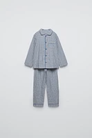 6 YEARS/ CHECKERED PAJAMAS