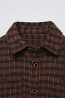 PLAID OVERSHIRT