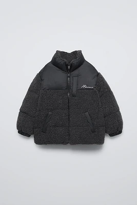 JACKET WITH FAUX SHEARLING