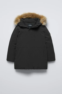 WATER REPELLENT LONG DOWN PUFFER PARKA