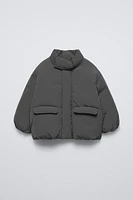 WATER REPELLENT OVERSIZE PUFFER JACKET