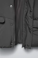 WATER REPELLENT OVERSIZE PUFFER JACKET