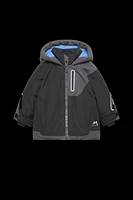 WATER REPELLENT AND WINDPROOF HOODED SNOW JACKET SKI COLLECTION