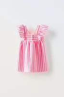 STRIPED JACQUARD DRESS