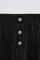 FINE WALED CORDUROY PANTS