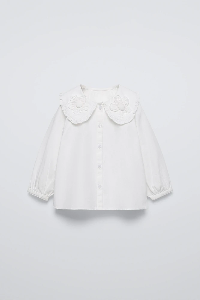 BIB COLLAR SHIRT