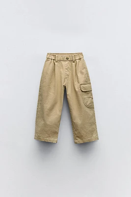 BALLOON FIT POCKET PANTS