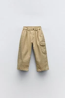 BALLOON FIT POCKET PANTS