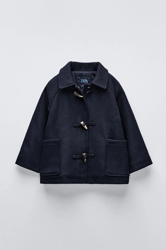 CLOTH DUFFEL TOGGLE COAT