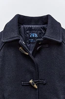 CLOTH DUFFEL TOGGLE COAT