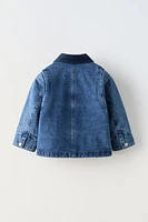 PADDED DENIM JACKET