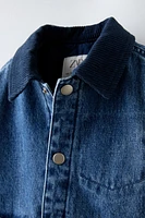 PADDED DENIM JACKET