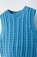 CROCHET KNIT TOP