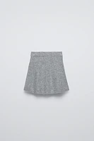 SOFT TOUCH RIBBED KNIT SKIRT