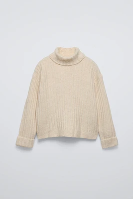 SOFT FEEL RIB SWEATER