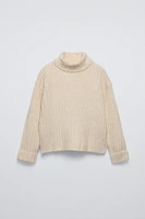 SOFT FEEL RIB SWEATER