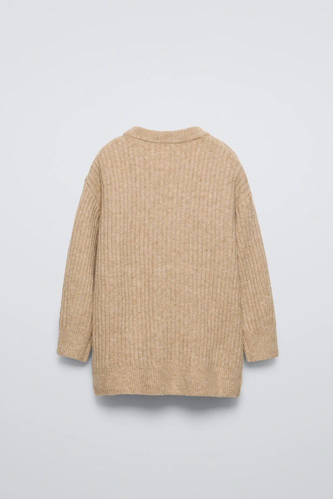 SOFT FEEL LONG SWEATER