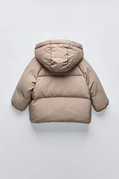 WATER REPELLENT DOWN PUFFER COAT