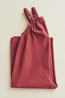 TIMELESZ - LONG POPLIN OVERALLS