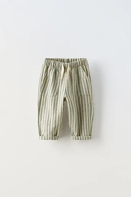 RUSTIC STRIPED PANTS