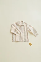 TIMELESZ - STRIPED LINEN SHIRT