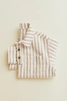 TIMELESZ - STRIPED LINEN SHIRT