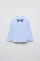 REMOVABLE BOW TIE SHIRT