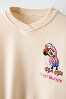 MINNIE MOUSE © DISNEY EMBROIDERED SWEATSHIRT