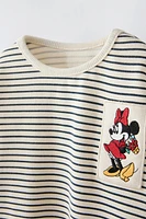 MICKEY AND MINNIE MOUSE © DISNEY STRIPED T-SHIRT