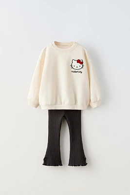 HELLO KITTY© SWEATSHIRT AND LEGGINGS MATCHING SET