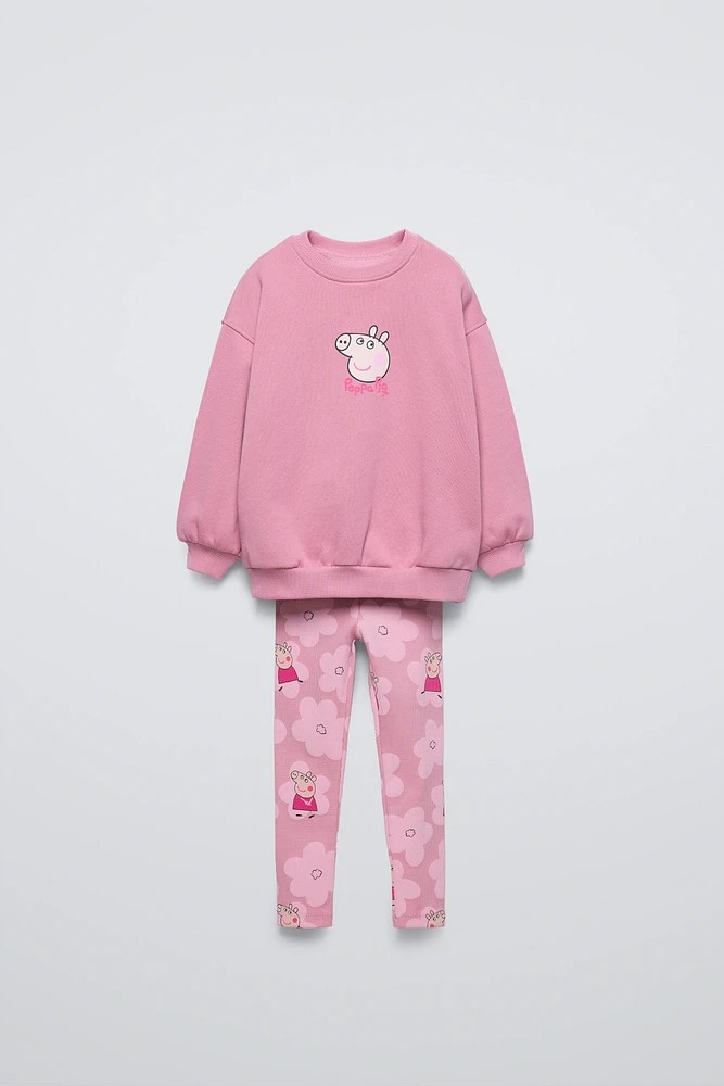 PEPPA PIG ™ SWEATSHIRT AND LEGGINGS MATCHING SET