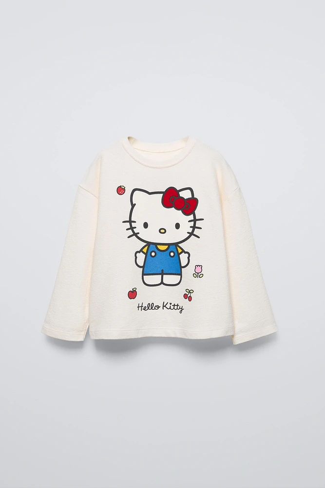 HELLO KITTY © FLOCKED T-SHIRT