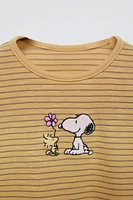 SNOOPY PEANUTS™ STRIPED T-SHIRT