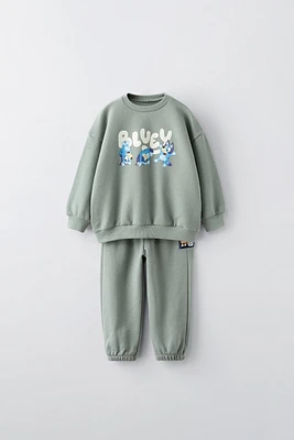 BLUEY © LUDO STUDIO JOGGING SWEATSHIRT AND PANTS MATCHING SET