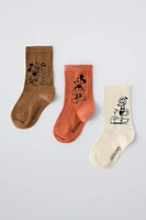 THREE-PACK OF © DISNEY SOCKS