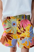 PRINTED SHORTS