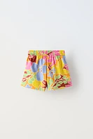 PRINTED SHORTS