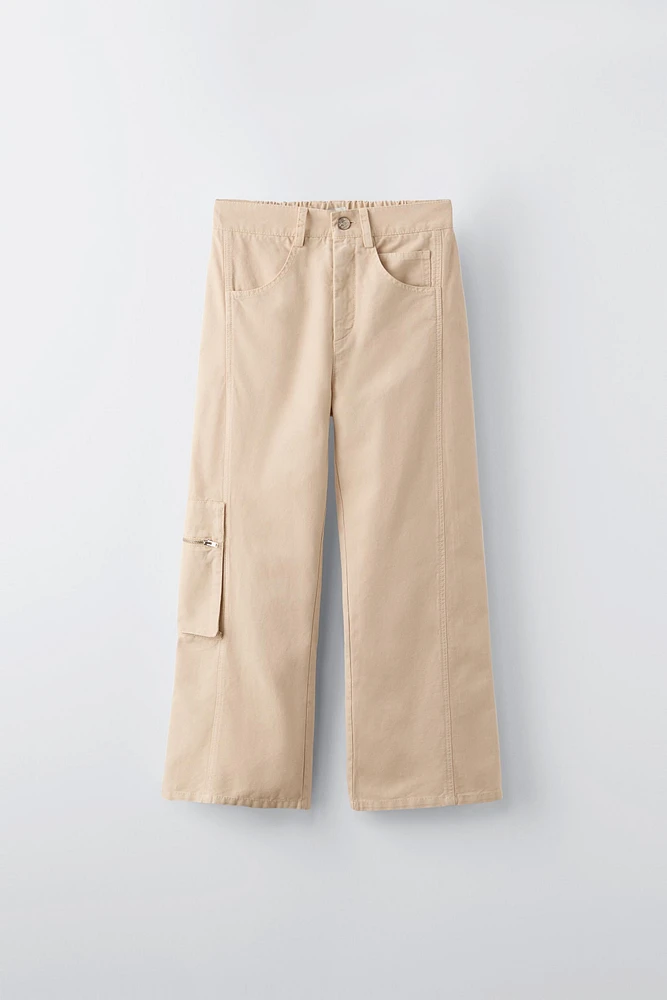 ZIPPER POCKET PANTS