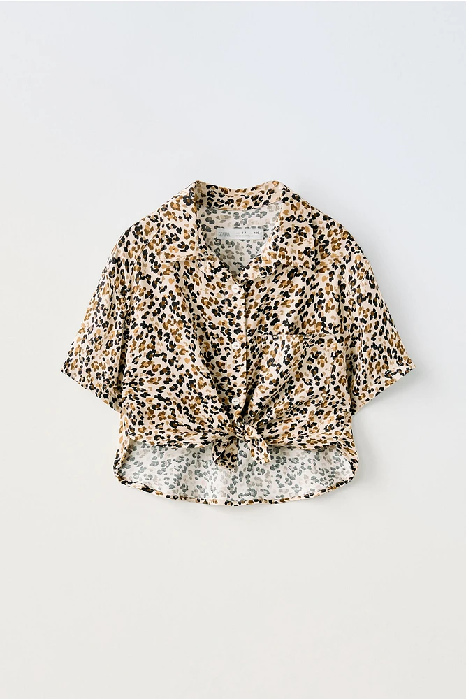 ANIMAL PRINT SHIRT