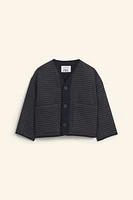 GINGHAM WOOL BLEND JACKET LIMITED EDITION